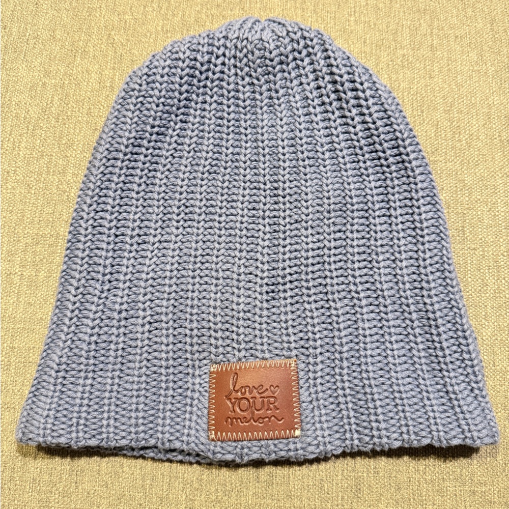 Love Your Melon powder blue beanie